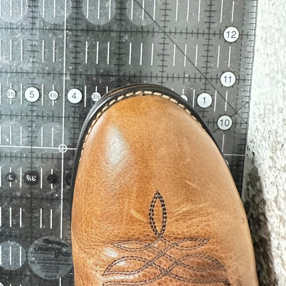 Durango Men Sz 7 D DB6442 Brown Two Tone Leather Country Cowboy Western Boot - Picture 14 of 14